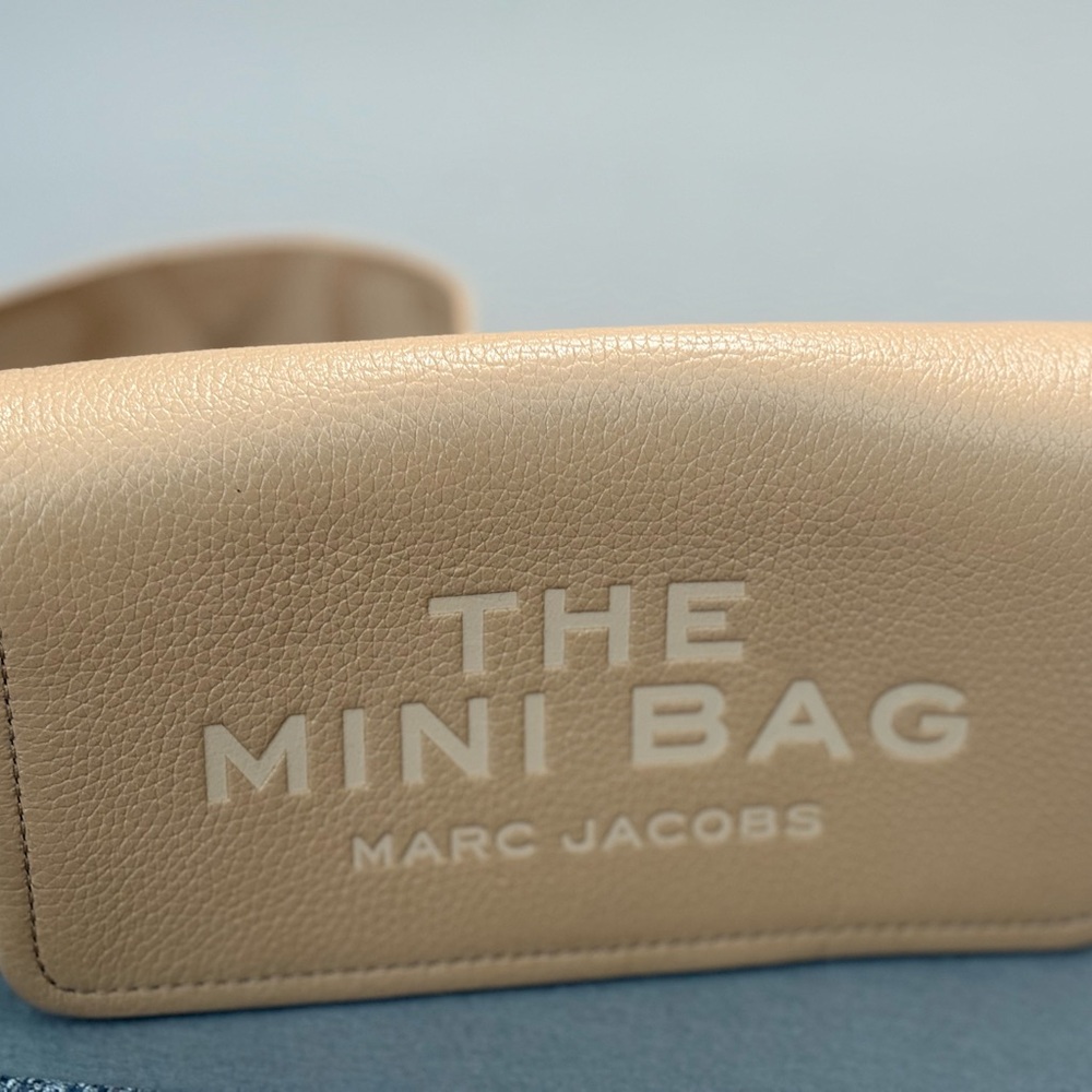 Marc Jacobs THE LEATHER MINI BAG - camel color